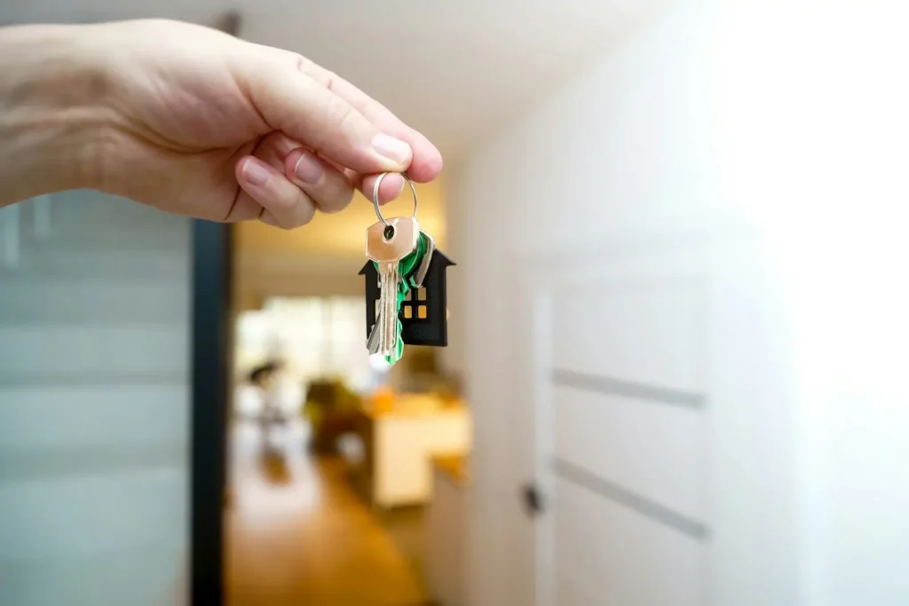 Remise des clés d’un logement géré par une conciergerie