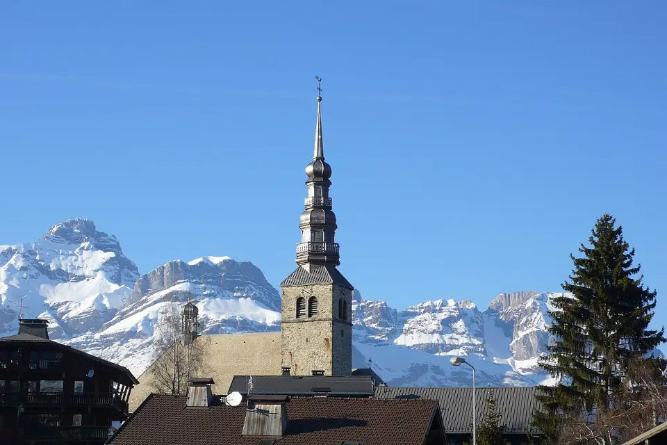 Vue de Combloux