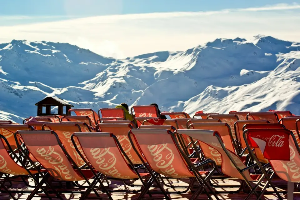 Vue de Courchevel