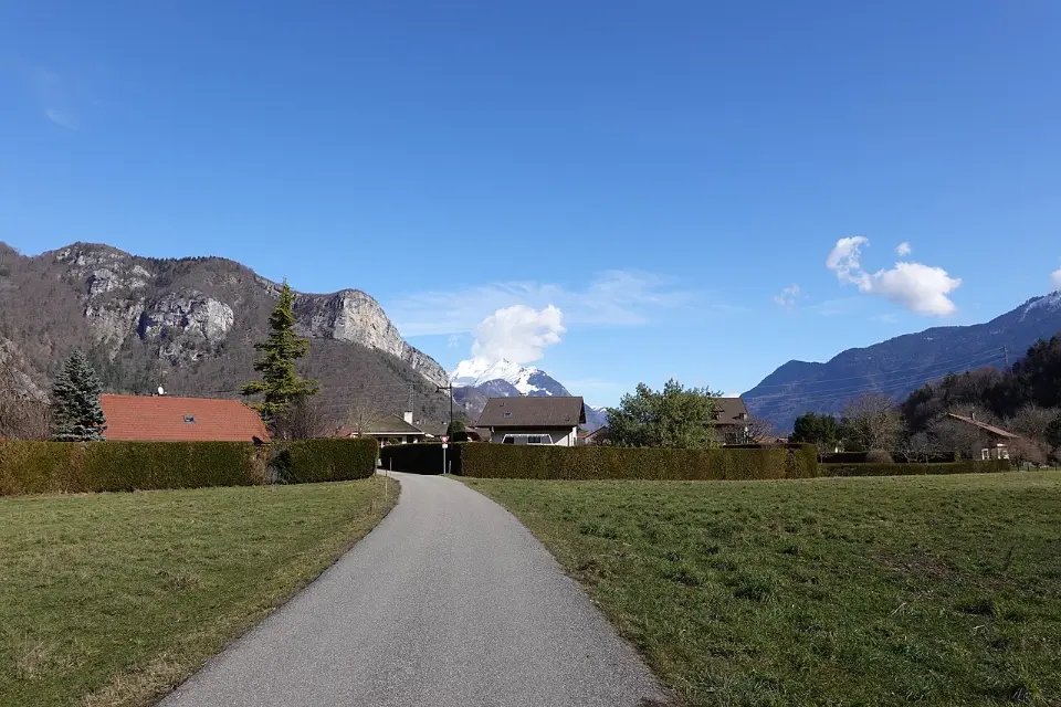 Vue de Faverges-Seythenex