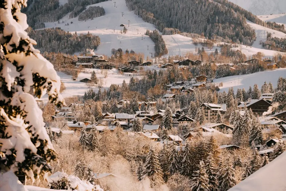 Vue de Megève