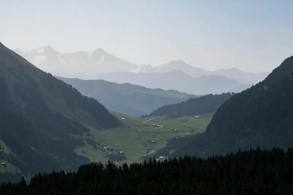 Vue de Thônes
